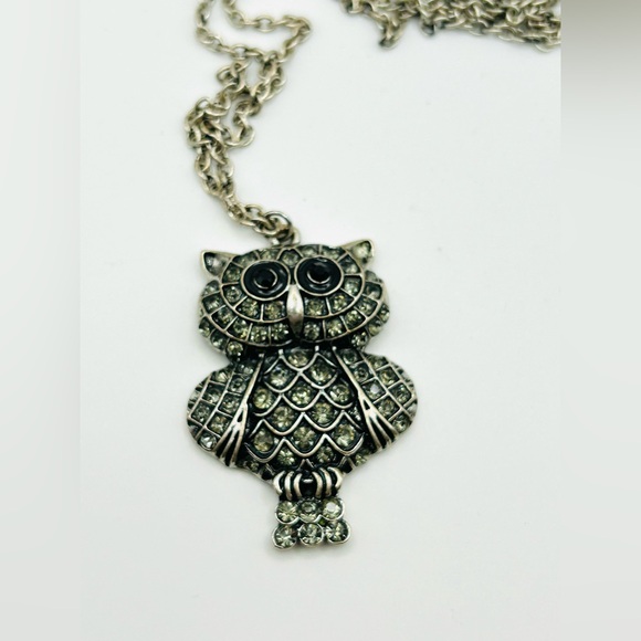 Vintage Horned Owl Necklace 🦉 - Picture 2 of 6